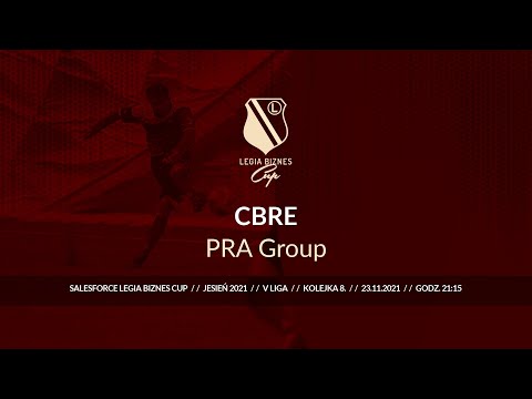 Skrót spotkania CBRE - PRA Group ( Legia Biznes Cup Jesień 2021 )