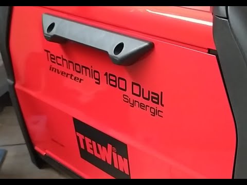 Telwin technomig 180 dual synergic, new model 2021