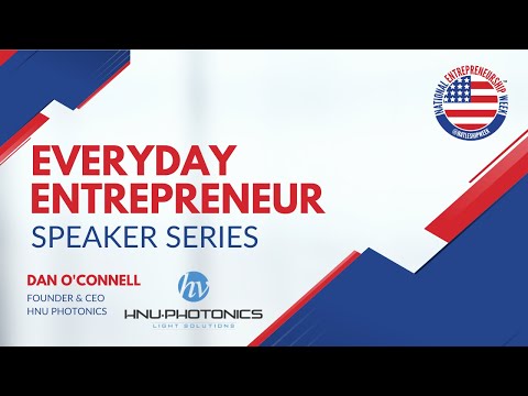 Dan O'Connell, Hnu Photonics - Everyday Entrepreneur - YouTube