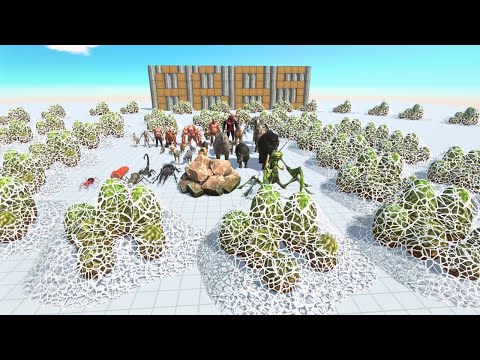 50 XENOVERM  ALIEN VS ALL UNIT ARBS -  ANIMAL REVOLT BATTLE SIMULATOR