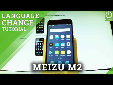 How to Change Language in MEIZU M2 - Language Settings