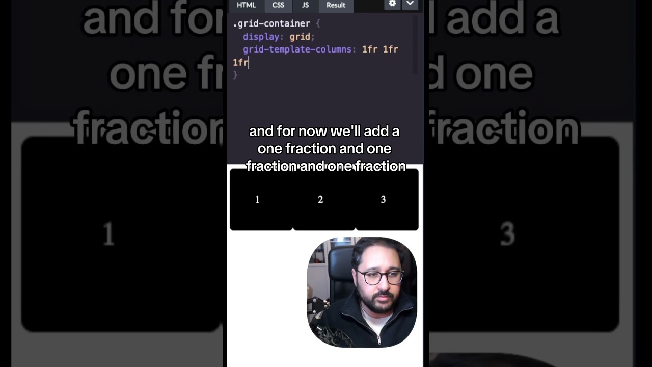Learn the basics of CSS Grid in 60 seconds!