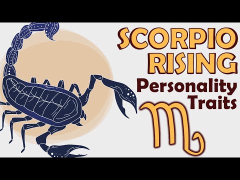 Personality Traits of Scorpio Rising || Scorpio Ascendant