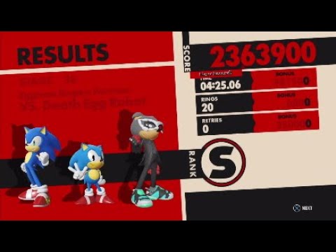 Sonic Forces - Stage 30 (Less 270 seconds)