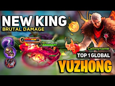 NEW KING! Yu Zhong Best Build 2023 [ Yu Zhong Top 1 Global Gameplay ] By Callmyname - MLBB
