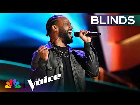 Jeremy Keith's Decision SHOCKS Coaches After Three-Chair Turn | The Voice Blind Auditions | NBC