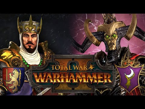 Longest air duel of all time! | Bretonnia vs Dark Elves | Total War: Warhammer 2