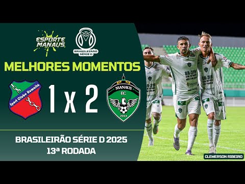 Humaitá SC 1x2 Manaus FC