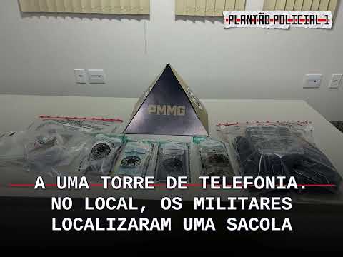 Foragido é preso em Itueta e leva PM a drogas enterradas perto de torre; 106 pinos de cocaína e