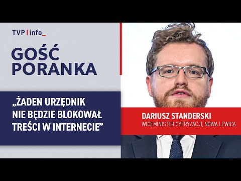 Standerski: żaden urzędnik nie będzie blokował treści w Internecie | GOŚĆ PORANKA