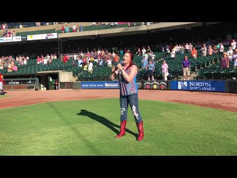 Kristen Kae - National Anthem Louisville Bats