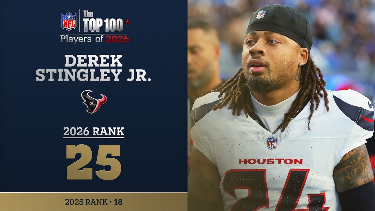 25: Derek Stingley Jr. (CB, Texans) | Top 100 Players of 2026