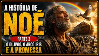 A História de Noé — Parte 2 — O Dilúvio, o Arco Íris e a Promessa