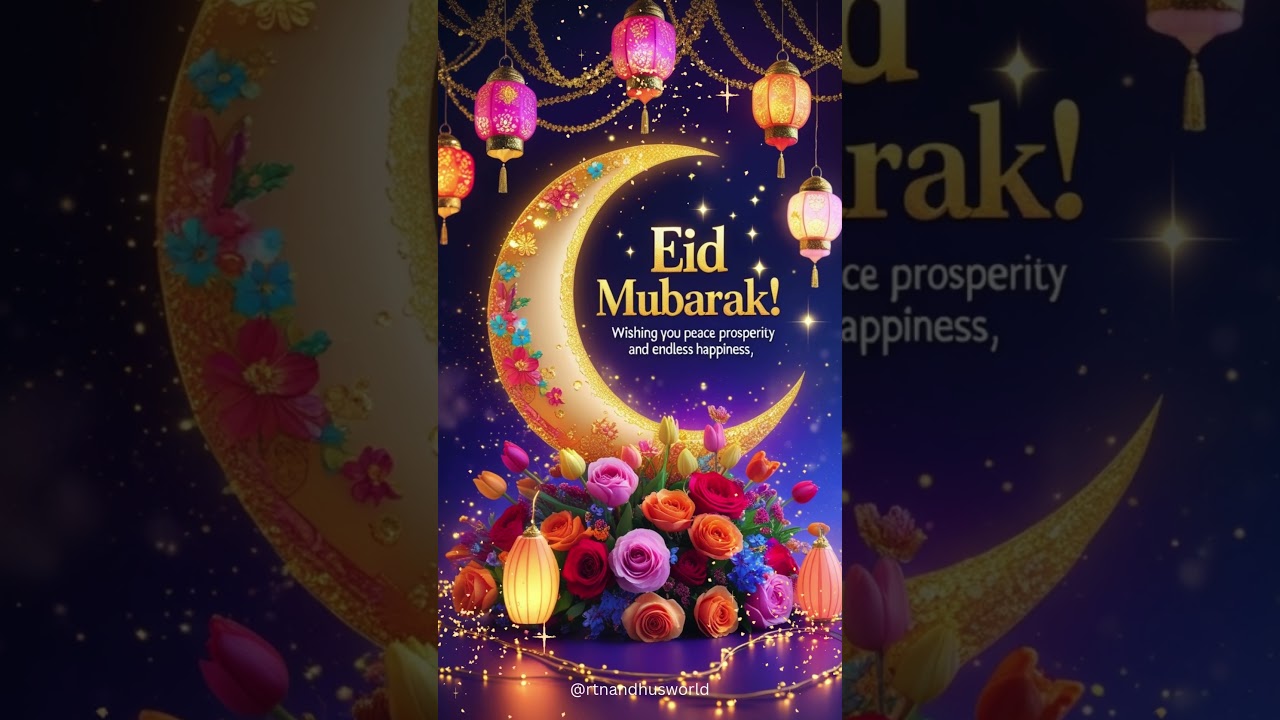 🌙✨ Eid Mubarak 2025 🕌💖 | Happy Eid Wishes 🎊 | Blessed Eid Status 🌟|Eid ul Fitr Status 2025