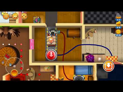 [Robbery Bob 2: Double Trouble walkthrough] Pilfer Peak - 18