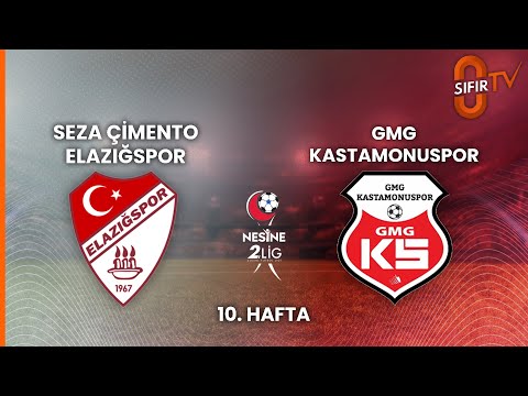 Seza Çimento Elazığspor - GMG Kastamonuspor