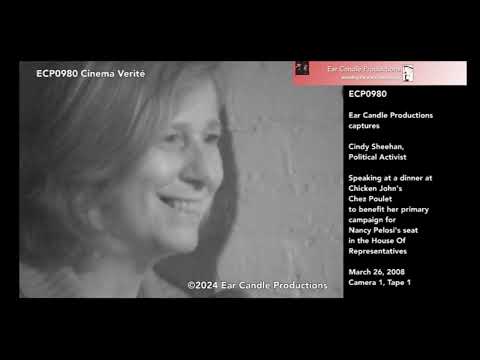 ECP0980 Cindy Sheehan at Chez Poulet 032608 C1T1