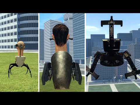 PLAYING AS ALL SKIBIDI TOILET BOSSES 1-70 In Garry's Mod!