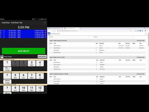CrewTimer Regatta Timing