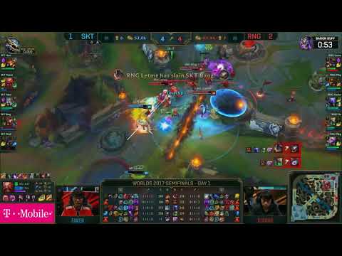 RNG Big wombo combo destroy SKT | SKT vs RNG game 4 highlights