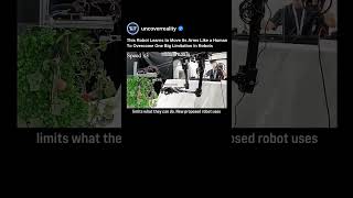 Download lagu This Robot Learns to Move Its Arms Like a Human To Overcome Big Limitation In Robots #robot #shorts mp3