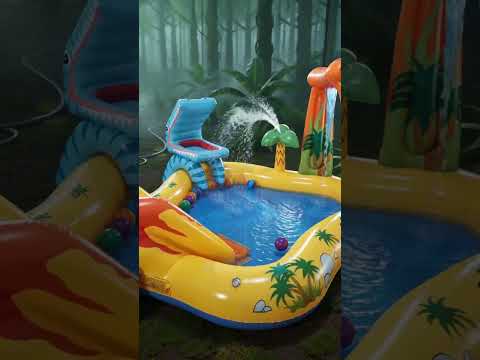 Intex Hrací centrum 249x191x109 cm Dinosaurus 57444NP
