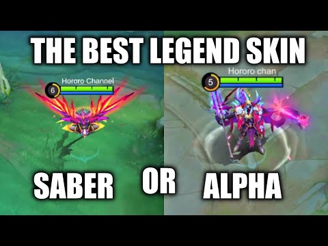 ALPHA LEGEND VS REVAMPED SABER LEGEND?