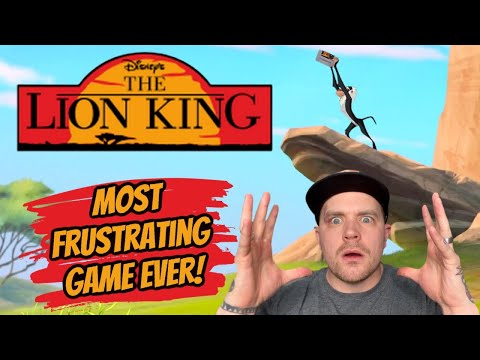 Playing The Most Frustrating Video Game Ever! | The Lion King Super Nintendo  RetroPie Guy Gamer