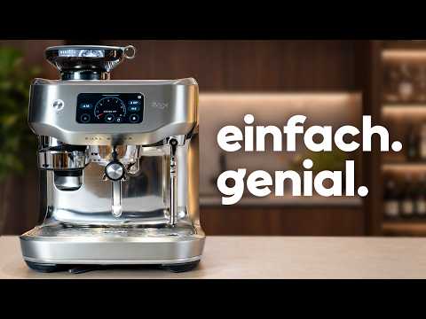 Sage Oracle Dual Boiler - The iPhone of espresso machines!