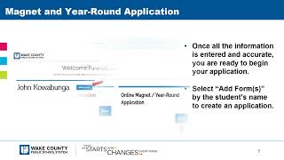 Submitting Magnet and year-round school applications through SchoolMint