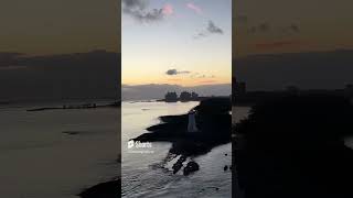 Cruise Port Shorts - Carnival Sunshine Enters the Cruise Port of Nassau Bahamas Early in the Morning