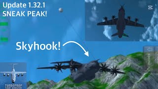 TFS (1.32.1) UPDATE SNEAK PEAK! | UPCOMING SKYHOOK FEATURE! | Turboprop Flight Simulator