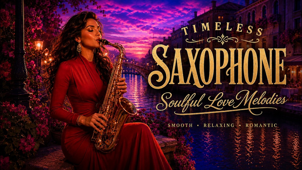 Soft Saxophone, Violin & Piano🎷Relaxing Romantic Music for Deep Sleep & Inner Calm
