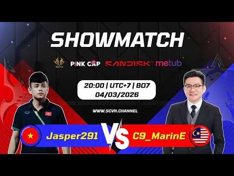 [Live] Jasper291 đối đầu MarinE - Top 1 Malaysia | SCVN Showmatch