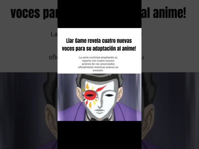 Vídeo relacionado con Liar Game nº 14/19