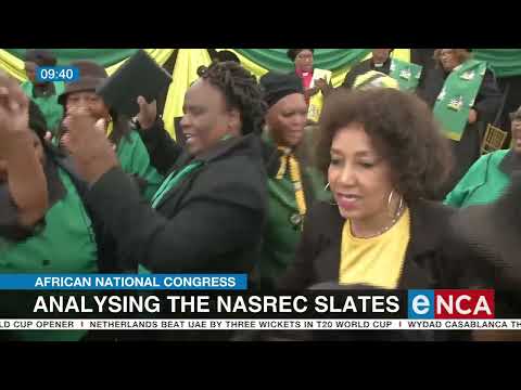 ANC Analysing the Nasrec slates