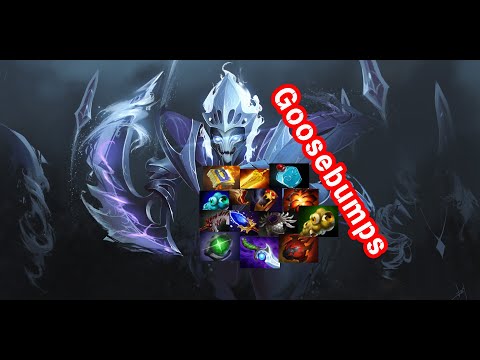 Dota 2 Spectre ARCANA Responses specific item (Goosebumps)