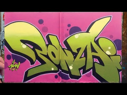 Tutorial - Putting graffiti letters together and killing negative space