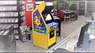 Bally's 1984 Pac-Land Dedicated Arcade Game Cabinet !