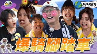 【台東單車漫遊 下】爆騎腳踏車花甲活力不輸少年郎 丁寧為闖關放棄形象 關主憲哥忙爆了 綜藝玩很大 20250907【第566集完整版】