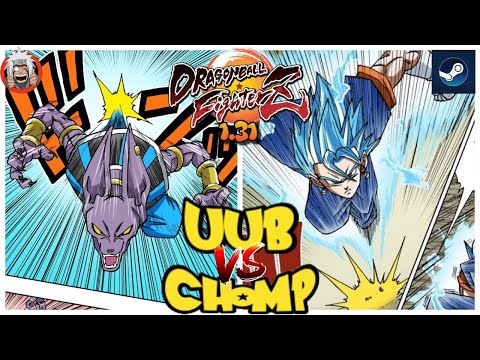 DBFZ Chomp vs Uub - Amazing FIghts! - Ve r1.31