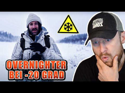 Übernachten bei -20°C?! - 24H bei extremer Kälte mit Otto Bulletproof | Fritz Meinecke reagiert