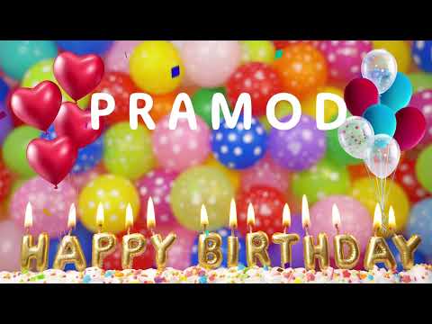 Happy Birthday Pramod  - Happy Birthday To You Song!