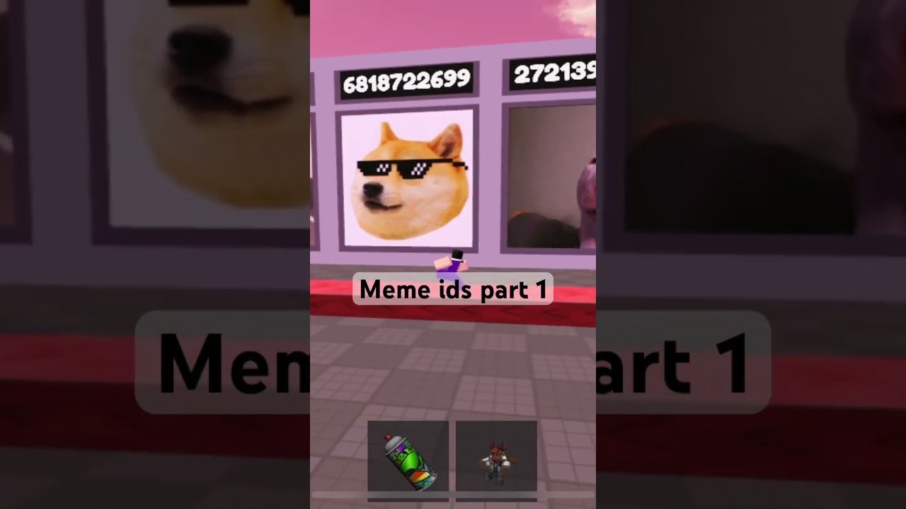 Meme ids part 1 (can be used in games like obby creater and others)