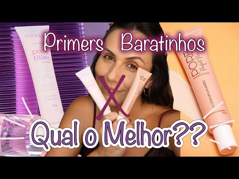 BATALHA DE PRIMERS BARATINHOS: MARI MARIA x VIZZELA - QUAL O MELHOR?