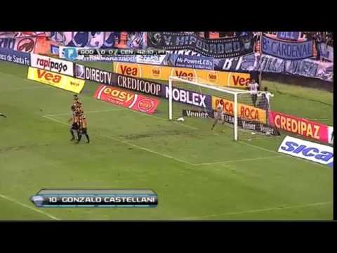 Gol de Castellani Godoy Cruz 1-Central 0 Fecha 4 Torneo Final 2014  Fútbol Para Todos