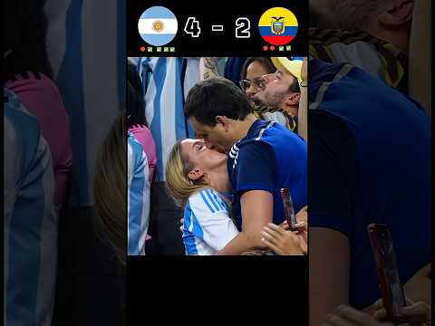 Argentina vs. Ecuador (4×2) FULL HIGHLIGHTS |___ Copa America 2024YouTube ·#football