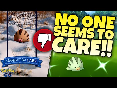 THERE IS NO HYPE FOR SWINUB COMMUNITY DAY CLASSIC... This is BAD for Pokémon GO!!