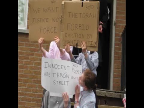 April 2008, Kiryas Tosh, Boisbriand, Quebec, Canada Horrendous Eviction Of Young Family