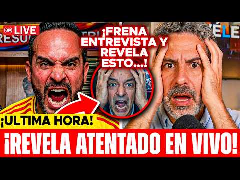 💥¡¡CAOS EN VIVO!! DE LA ESPRIELLA FRENA ENTREVISTA POR ATENTADO Y ESTALLA LA POLÉMICA